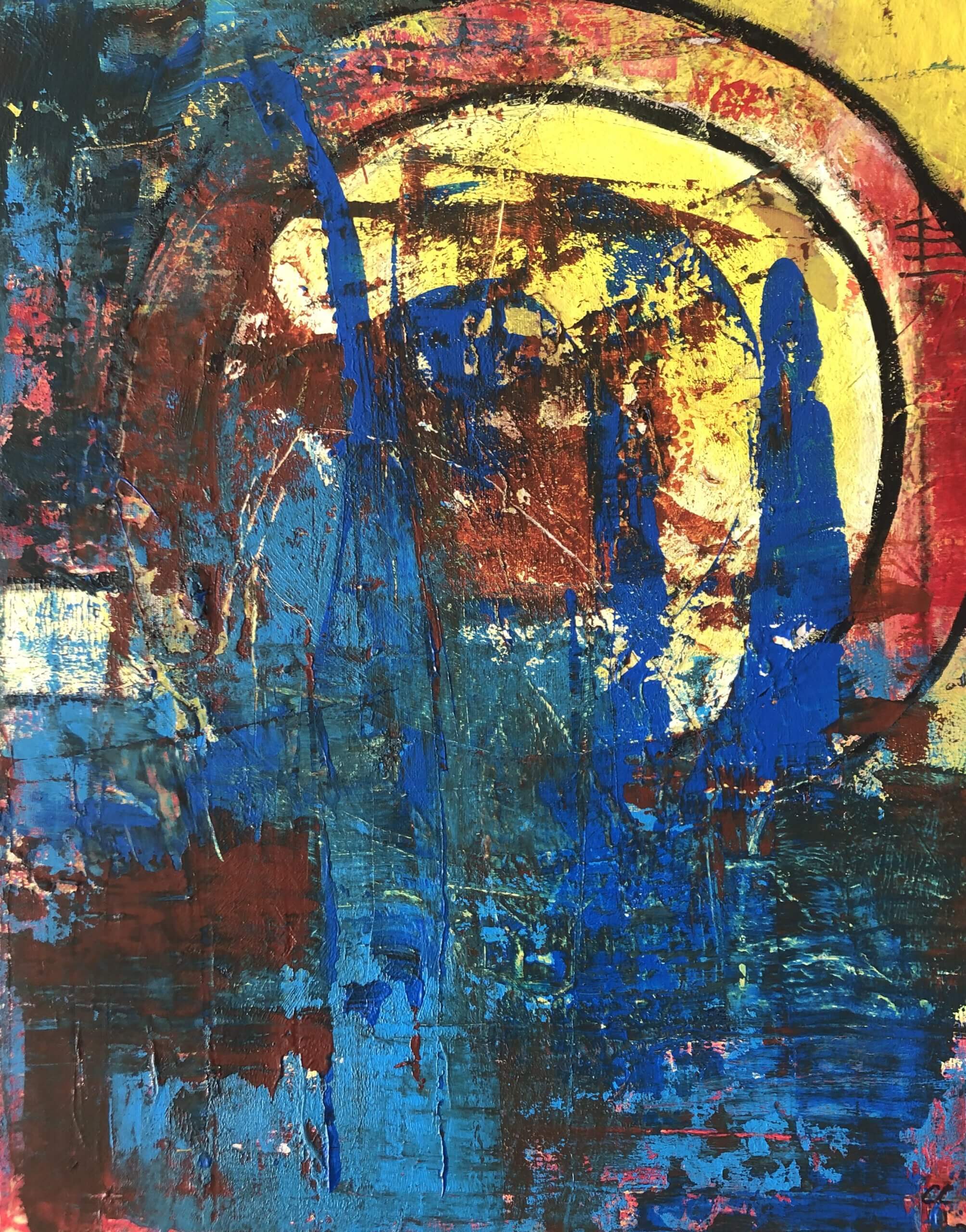 Kunst trifft Yoga