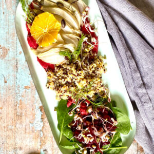 Orangen-Fenchel-Quinoa-Kitchari