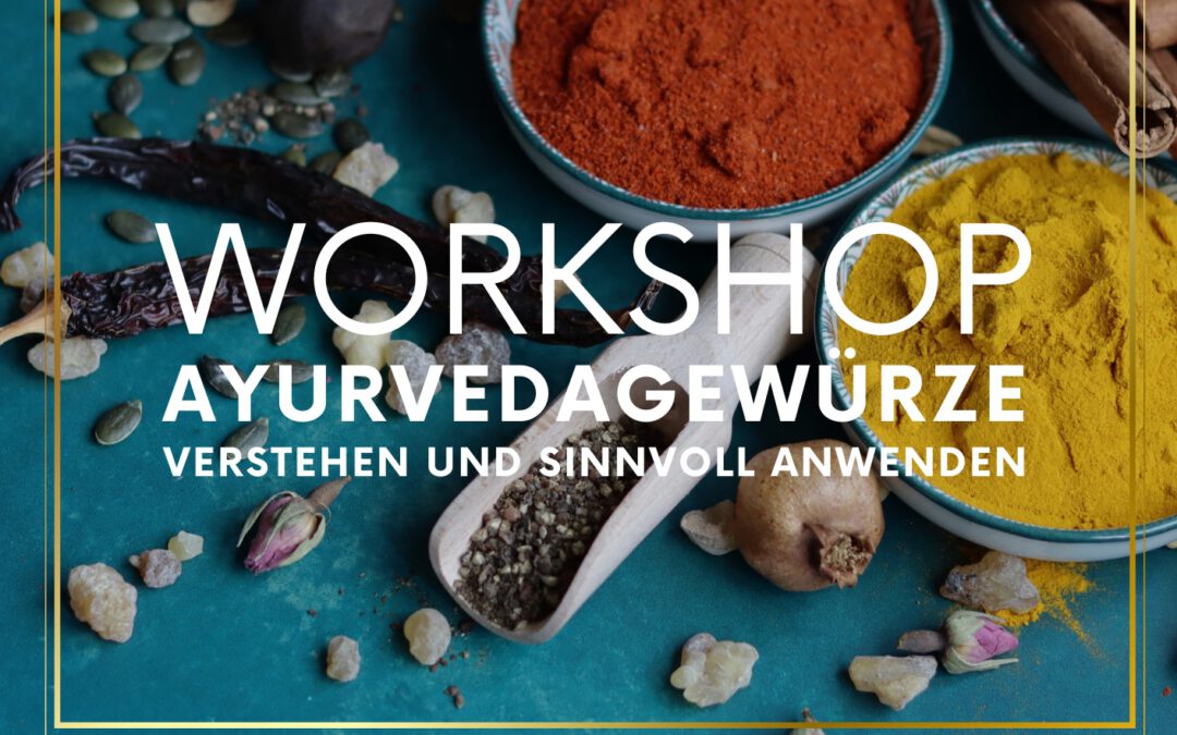 Ayurvedagewürze verstehen und sinnvoll anwenden